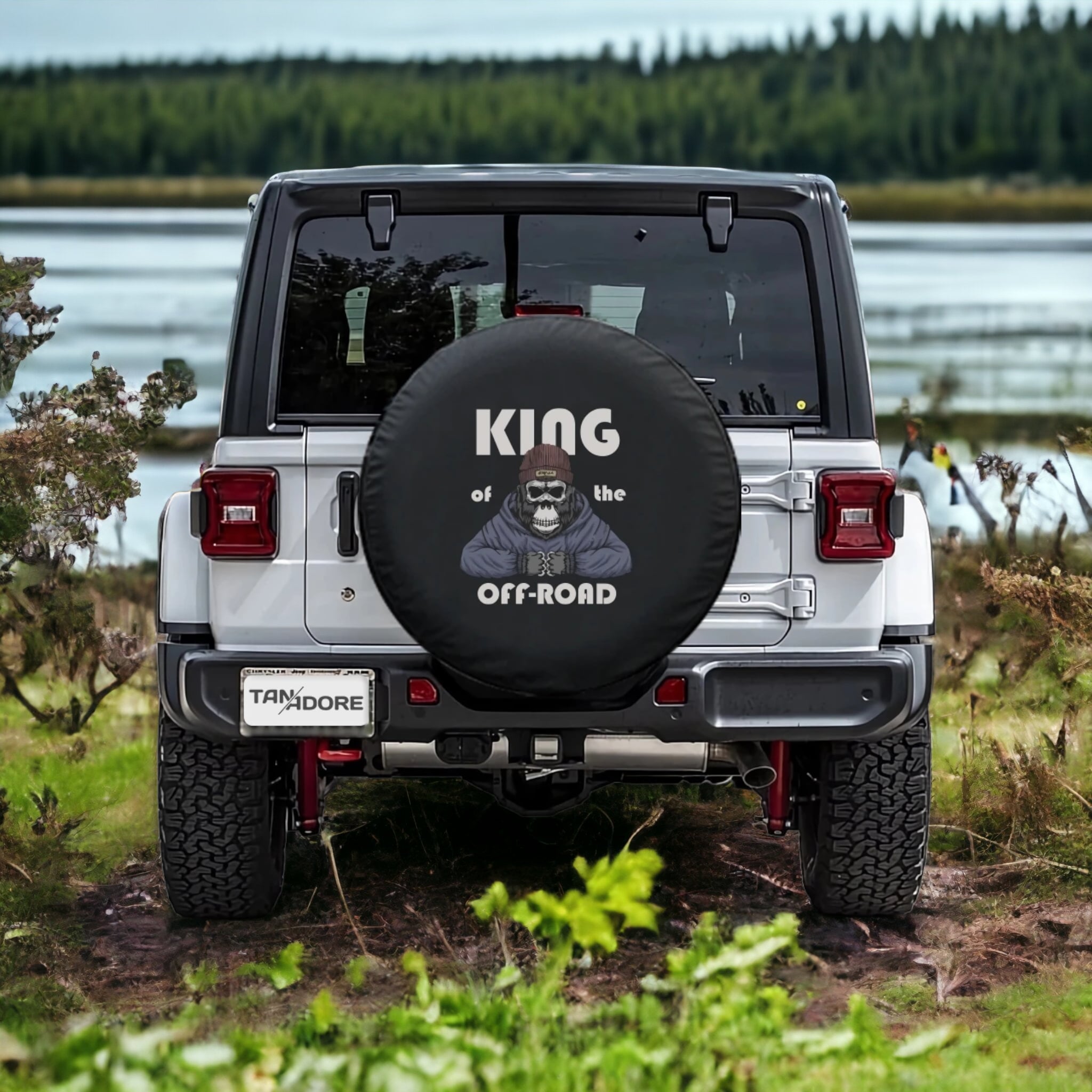 King Of The Offroad Spare Wheel Tire Cover